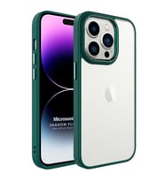 Microsonic Apple iPhone 14 Pro Max Kılıf Shadow Planet Koyu Yeşil