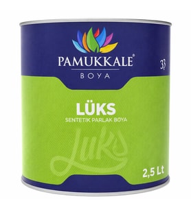 Pamukkale Lüks Parlak Sentetik Yağlı Boya 2.5 Lt Antrasit Gri Ral 7016