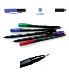 Dong-A Hexaplus Fineliner Fiber Uçlu No: 51 Lavanta