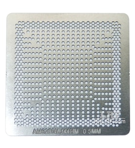 KALIP STENCİL AM5200IAJ44HM AM5000IBJ44HM EM2100ICJ23HM 0.5 MM