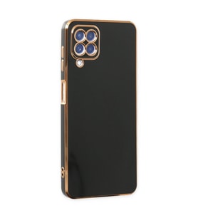 Galaxy A12 Kılıf Volet - Siyah
