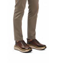 MARCOMEN Kahve Hakiki Deri Bağcıklı Erkek Sneaker 152-22390 M