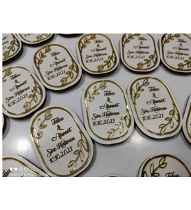 Kişiye Özel Pleksi Magnet Hatıra (Gümüş)