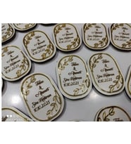 Kişiye Özel Pleksi Magnet Hatıra (Gümüş)