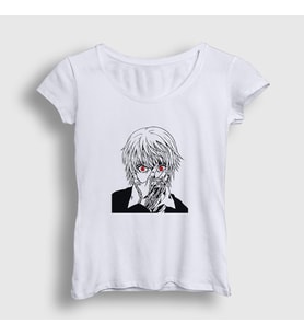 Presmono Kadın Beyaz Kurapika Anime Hunter X Hunter T-Shirt 238922tt