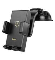 Hoco HW22 Torpido Üstü Wireless Kablosuz Şarj Araç Telefon Tutucu-(5775) - LOHO9347-5085 (Siyah)