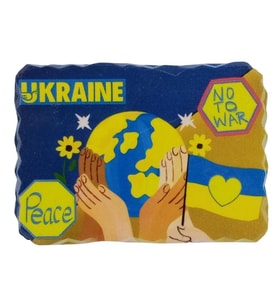 Ukrayna Temalı Kırık Magnet (Karışık)
