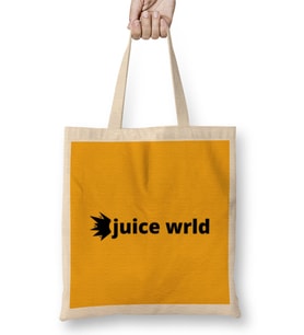 Juice Wrld 999 Logo Merch Art Bez Çanta Uzun Saplı