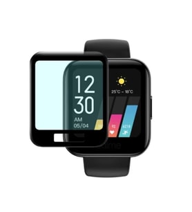 Ally OPPO Realme Watch 3D Full Kaplama Ekran Koruyucu PET+PMMA-(5775) - SSSSSS8500-9077