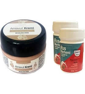 Süper Three Brand Arnavut Kremi1 Adet + Rus Merhemi 50 ml 2 Adet