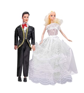 Anlily Gelin ve Damat Bebekler