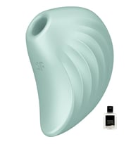 Satisfyer Pearl Diver Mint Emişli&Titreşimli 2 Motorlu Vibratör+Jel