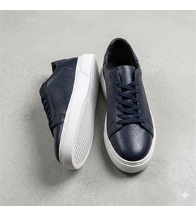 Kindep (Sneakers) İç Dışı Hakiki Deri Günlük Erkek Ayakkabı LACİ