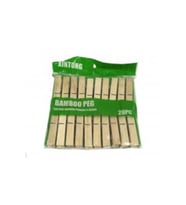 Mandal Bambu Küçük 20'li Set, Şık ve Doğal Dekorasyon Öğesi