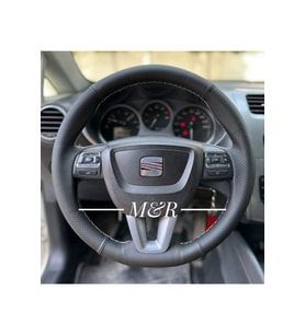 Seat Leon Orijinal Kaplama Deri Direksiyon Kılıfı