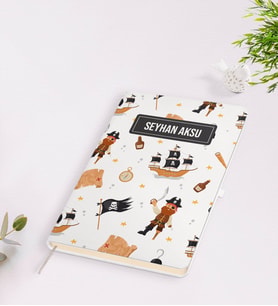 Kişiye Özel İsimli Beyaz Defter-53