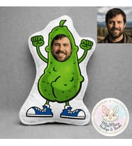 Kişiye Özel komik Eğlenceli Şekilli Maskot Yastık 2