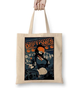 Deftones Esta Arte Foi Feita Por Ufubuk Bez Çanta Uzun Saplı