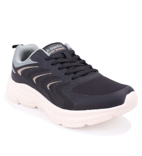 Kinetix Quırın Tx  Siyah Ortopedik Günlük Erkek Spor Ayakkabı