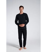 Pijadore 1750 Erkek Düğmeli Uzun Kollu Pijama Takım