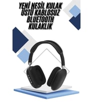 Yeni Nesil Bluetooth Kulaklık Kulak Üstü ANC Özelliği Yüksek Ses Kaliteli
