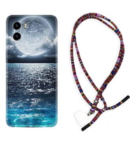 Vivo Y15S Y32 Y33S Y51 Y53S Kılıf Boyun Asklı Rasta Silikon Great Moon 1301