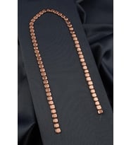 Hematit Doğal Taş Parlak Roz Yassı Kare Kesim 6x6mm Dizi [AA]