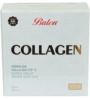 COLLAGEN HİDROLİZE KOLLAJEN (TİP 1) İÇEREN TABLET 800 MG*60 1 Paket(1 x 1000 g)