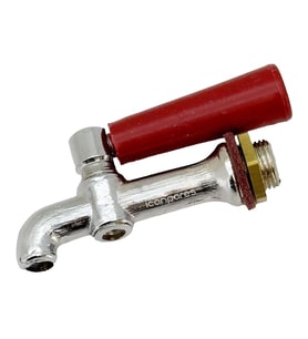 Semaver İle Uyumlu Musluğu - Demir, 6x3cm