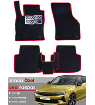 Opel Astra L Benzinli (2022-2025) Uyumlu EVA Paspas Tam Set–Araca Özel Kesim,Kaymaz,Kolay Montaj