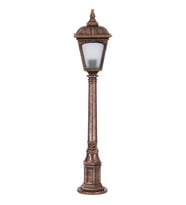 AVONNI BSU-68185-BKR-M2-B Kahverengi Boyalı Dış Mekan Aydınlatma E27 ABS Polikarbon Cam 20cm