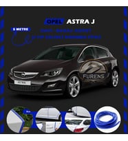 Opel Astra J Oto Araç Kapı Koruma Fitili 5metre Parlak Mavi Renk