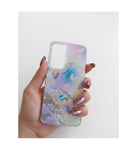 Samsung S 25 Kelebek desen kılıf Modeli