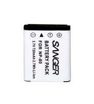 Sanger Batarya Casio Exilim EX-S5BE EX-S5BK EX-S5PE EX-S5PK EX-S5SR EX-S6BE EX-S6BK EX-S6PE Uyumlu