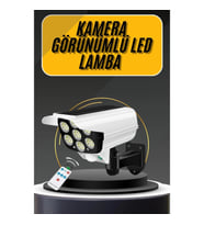 Mey İthalat® LED Lamba-Güneş Paneli Destekli Uzaktan Kumandalı Solar LED Lamba