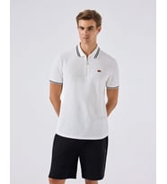Ellesse 6SM5051-OF Erkek Polo Yaka Tişört - Kırık Beyaz
