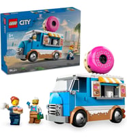 LEGO City Donut Kamyonu 60452-5 Yaş ve Üzeri Çocuklar için Yaratıcı Oyuncak Yapım Seti, Doğum Günü H (Çok Renkli)