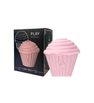 Cupcake Tasarımlı 5 Modlu Şarjlı Klitoral Uyarıcı Pembe