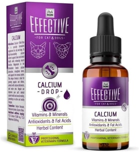 Effective Kedi ve Köpek Takviye Ürünleri Kalsiyum 50ml