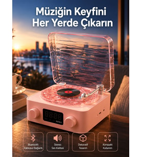 Kristal Netliğinde Ses – Gece Işıklı Hoparlör Yeni Nesil