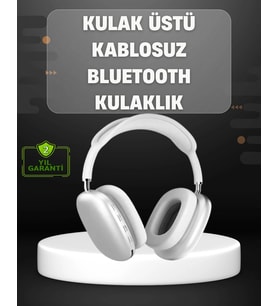 Katlanabilir Bluetooth V5.0 Kablosuz Kulaklık 400 mAh Gürültü Azaltma