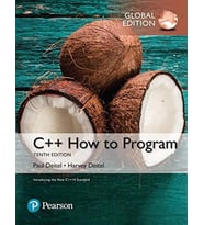 C++ How to Program, Global Edition 10th Edition Paul J. Deitel, Harvey ...