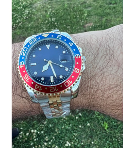 erkek  Çelik kasa analog Kol Saati