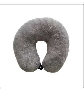 Gri Seyahat Boyun Yastığı Comfort Ortopedik Seyahat Yastığı