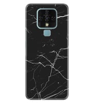 Tecno Camon 16 18P Pova Pova 3 Pova Neo Kılıf Desemli Silikon Siyah Mermer 1299