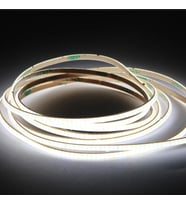COB Led şerit 5metre 12V 320LED/m 6500K soğuk beyaz 10W 8mm IP20 aydınlatma ışık hortum kendinden yapışkanlı