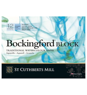 Bockingford Suluboya Blok Cold Pres 300 gr 360x260mm 12 yp 