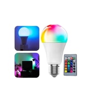 Akıllı Rgb Led Ampul Led Uzaktan Kumandalı Renk Değiştiren Ampul