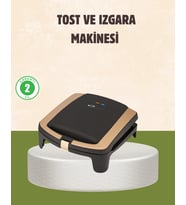 Tost Makinesi Isı Kontrollü 4 Dilim Kapasiteli
