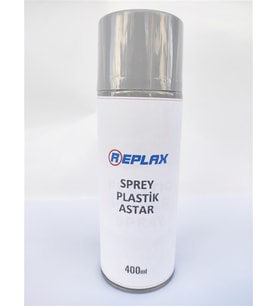 Replax Sprey Plastik Yüzey Astarı Gri 400 Ml.